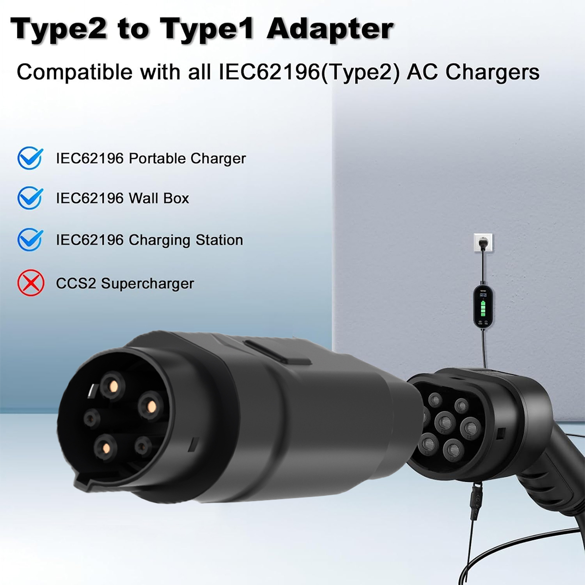 Adapter ładowarki EV typu 2 do – Ev Charger Adapter recenzja i cena