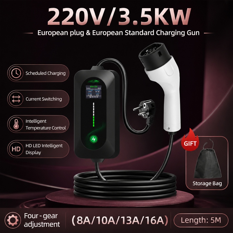 ROMADA 3,5 kW – przenośna łado – Portable Ev Charger recenzja i cena