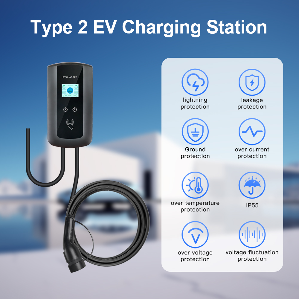 Kolanky 32A 7.2/22KW Stacja ła – Ev Charging Cable recenzja i cena